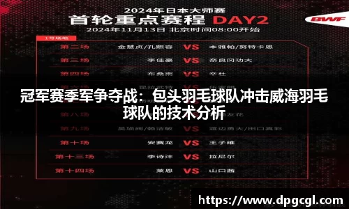 冠军赛季军争夺战：包头羽毛球队冲击威海羽毛球队的技术分析